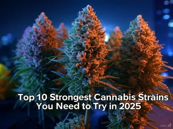 Top 10 Strongest Cannabis Strains You Need to Try in 2025 🚀🔥